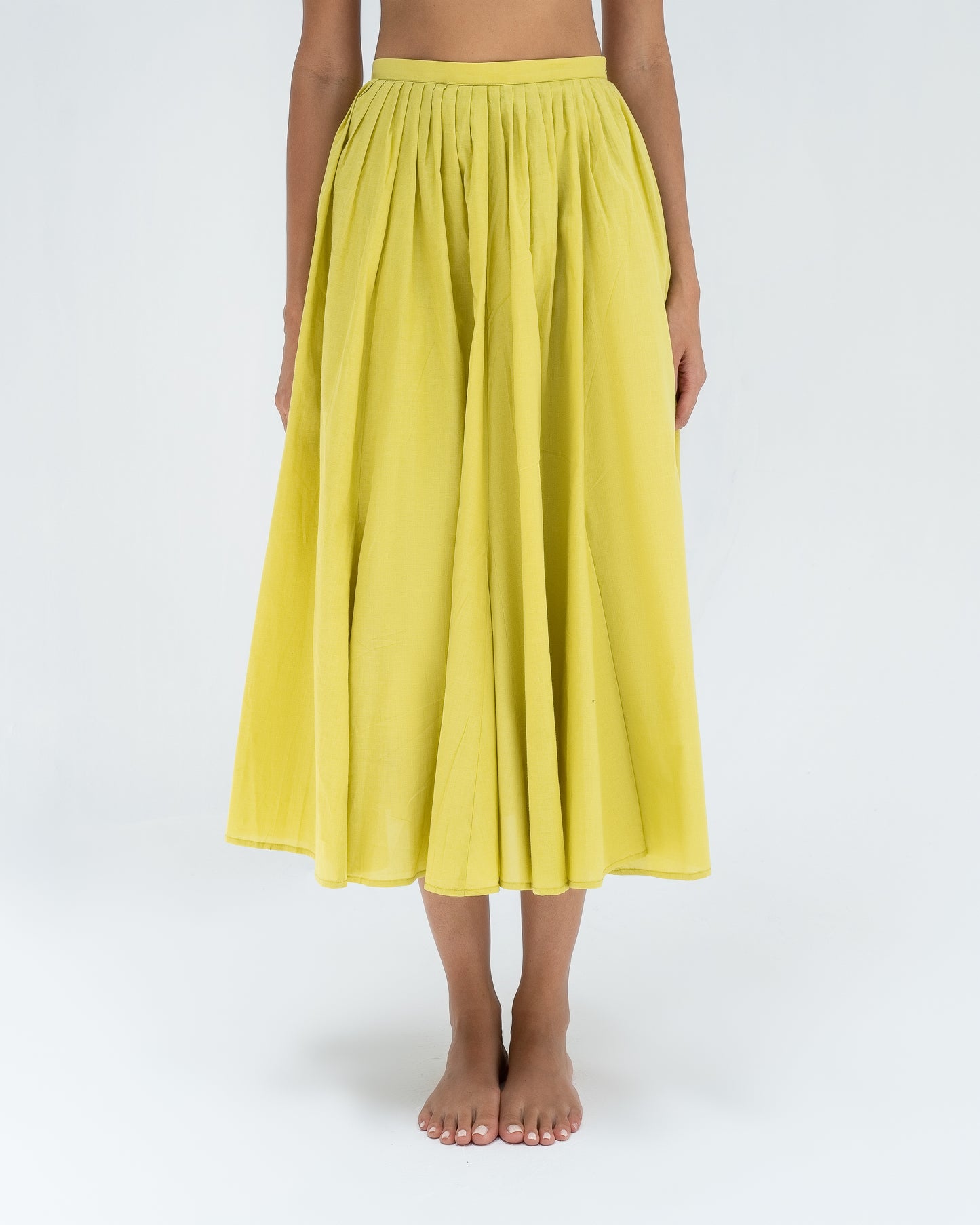 The Flow - Light Mustard Green