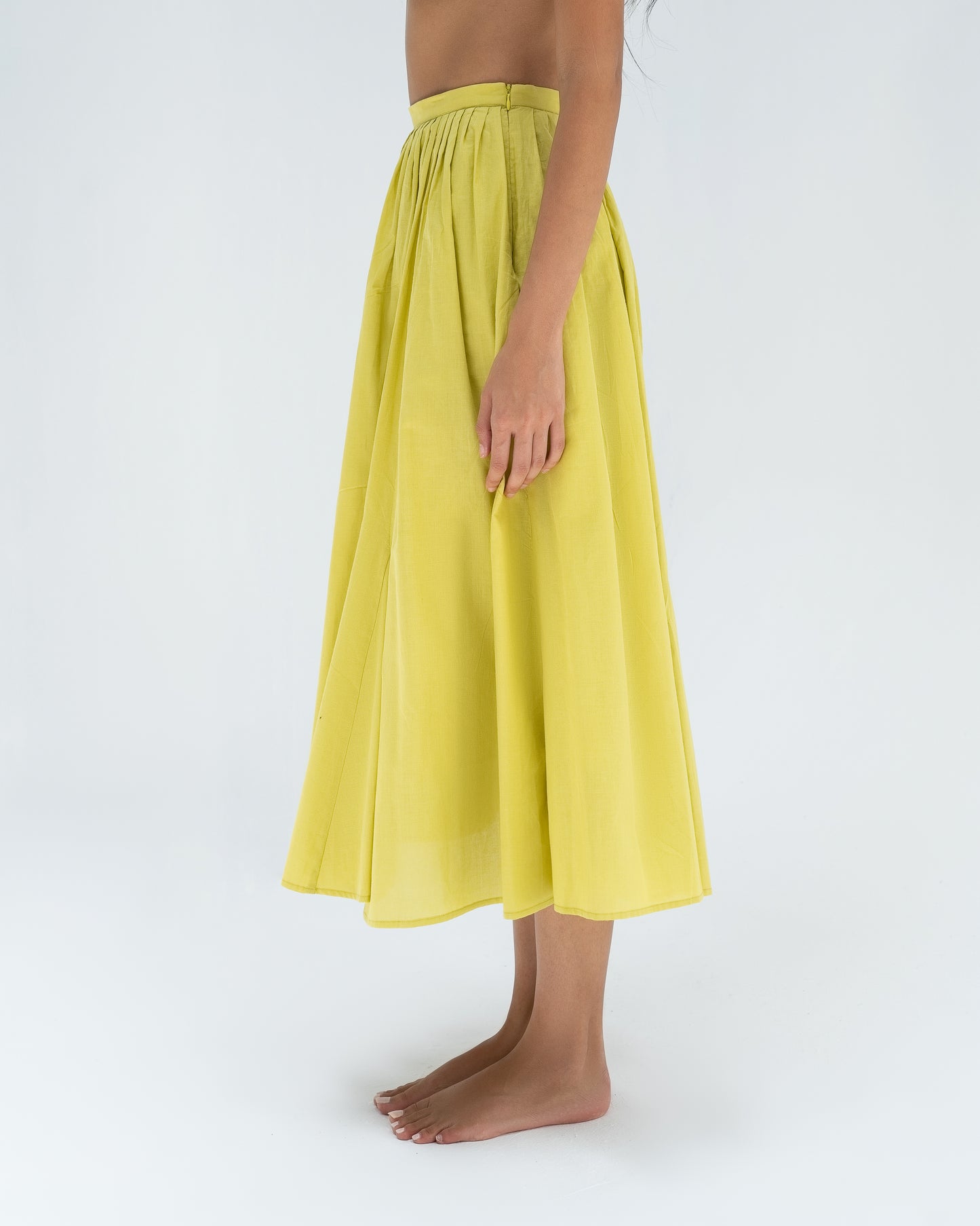 The Flow - Light Mustard Green