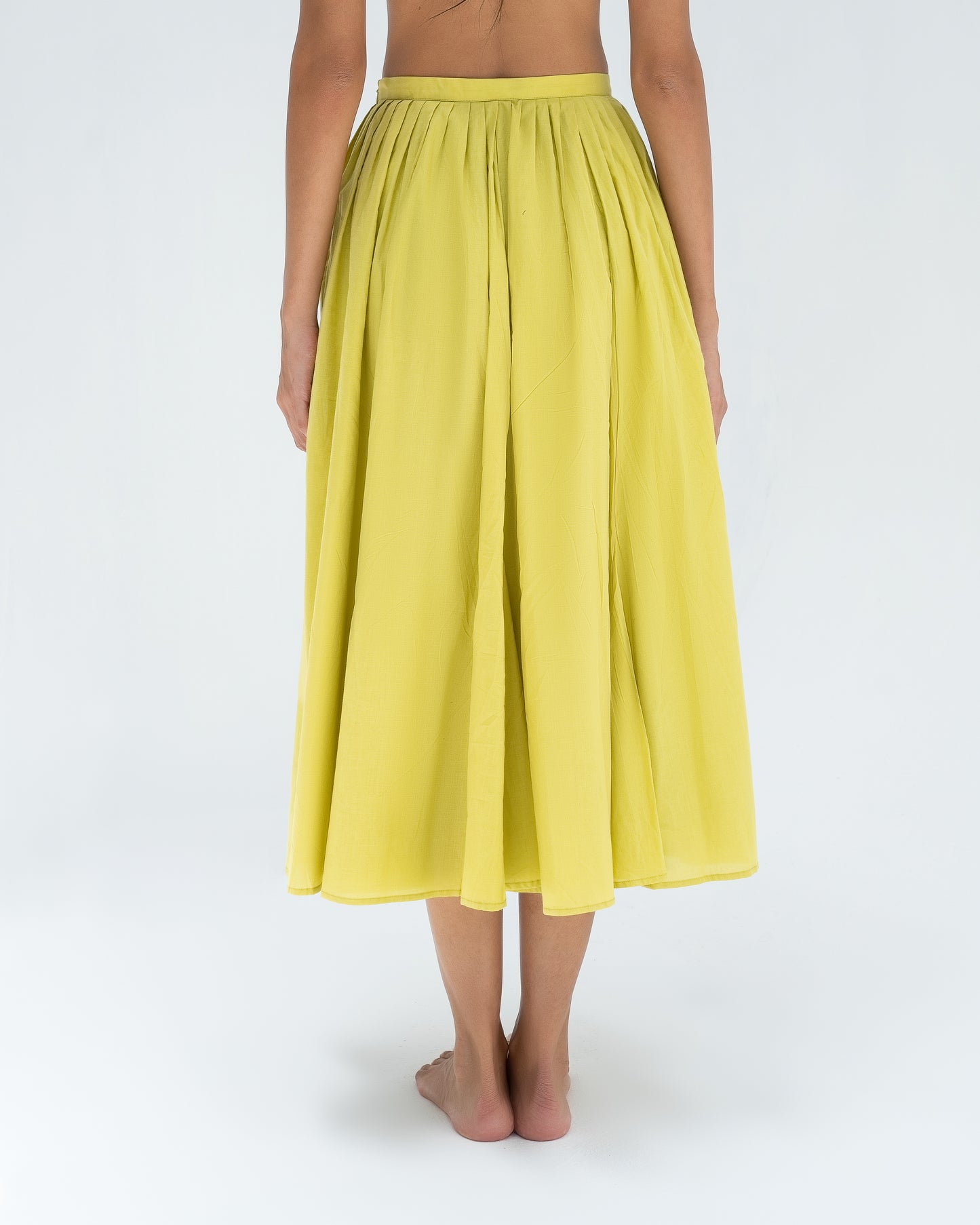 The Flow - Light Mustard Green